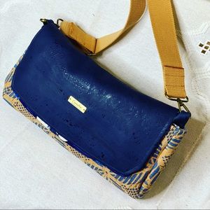 One of a kind cork handbag.